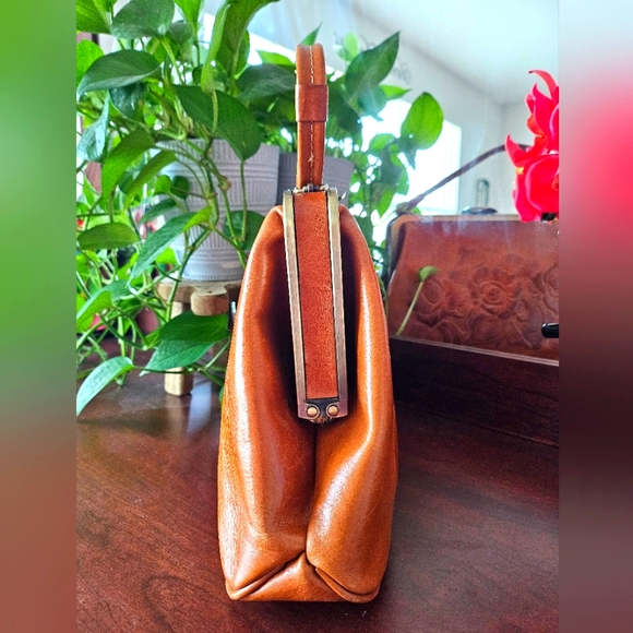 Patricia Nash Large Tooled Leather Satchel - Picture 4 of 8